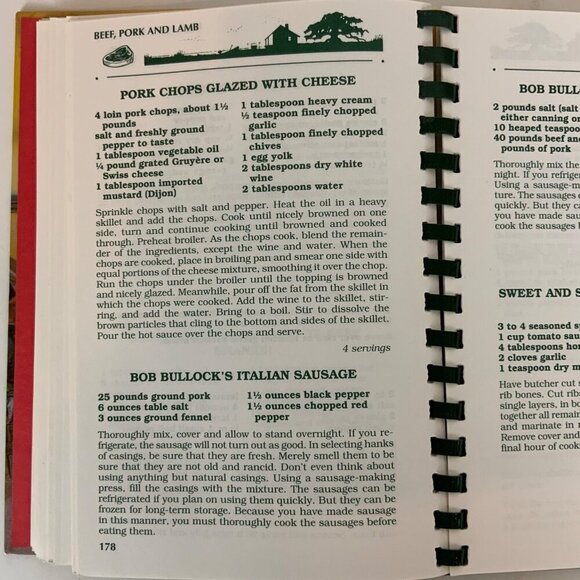 Cajun Men Cook Spiral-Bound Cookbook 1995 Recipes Stories Louisiana - Picture 9 of 12